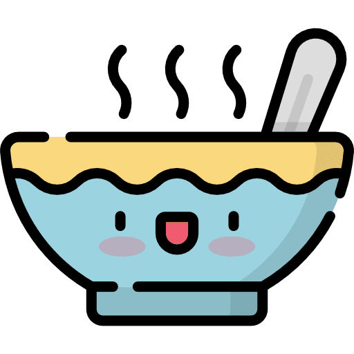 Soup food hot drink food and restaurant icon