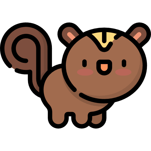Squirrel wildlife animal kingdom animals icon