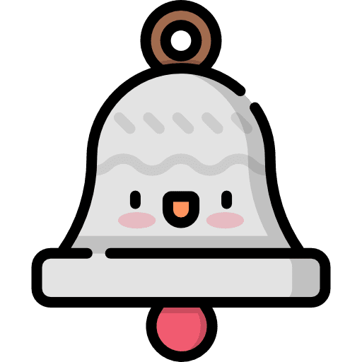 Bell music and multimedia music tools and utensils icon