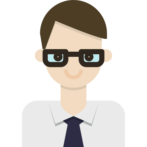 Employee user social profile icon