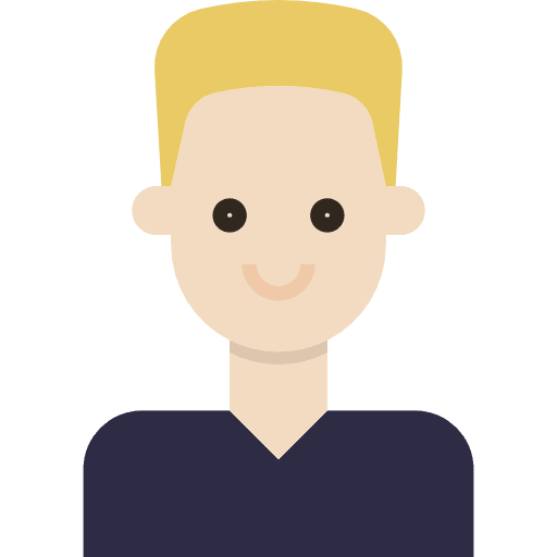 Man user profile avatar icon