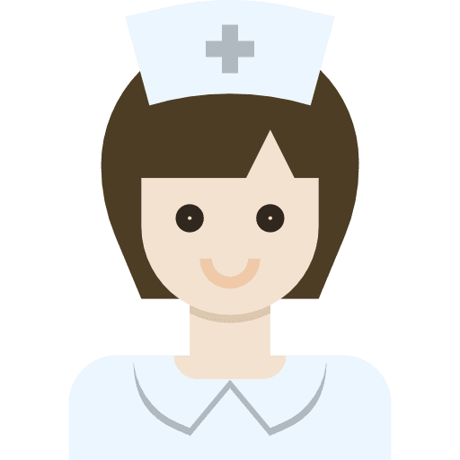 Nurse social woman people icon