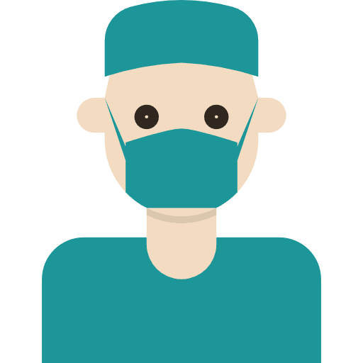 Surgeon man social people icon