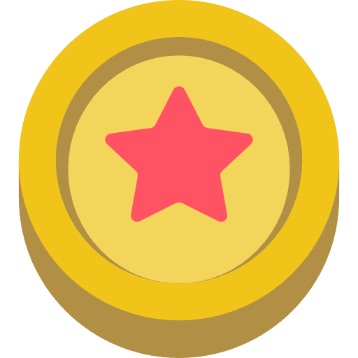 Coin credits video game gaming icon