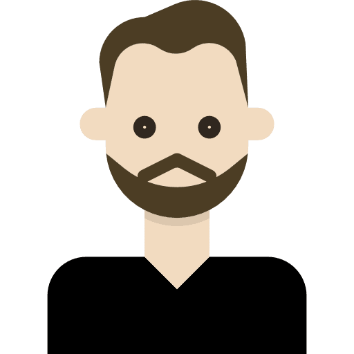 Hipster man user profile icon