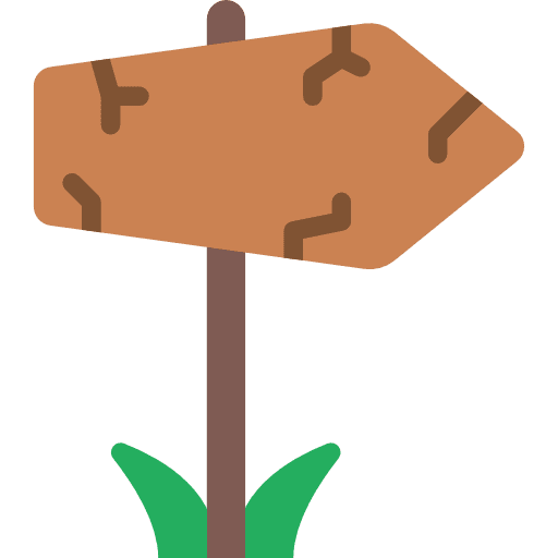 Signpost signpost post signaling icon