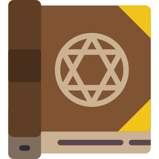 Star of david gaming judaism torah icon