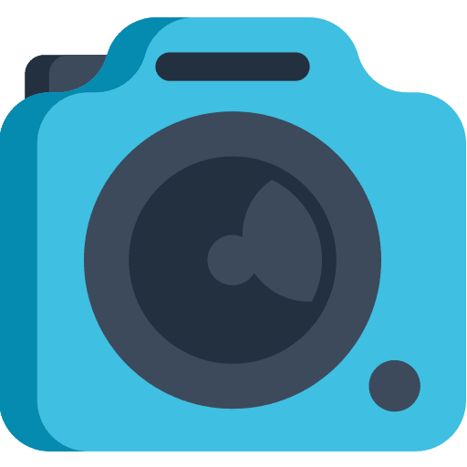 Camera picture electronics art and design icon