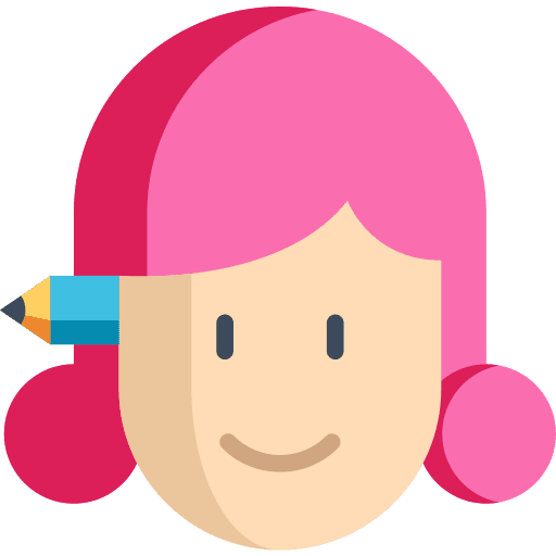 Design girl design avatar icon