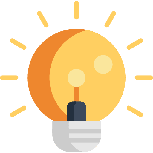 Idea foco invention electricity icon