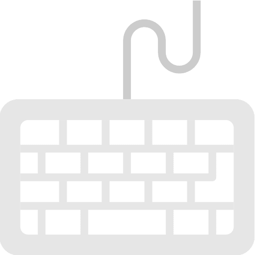 Keyboard electronic computing computer icon