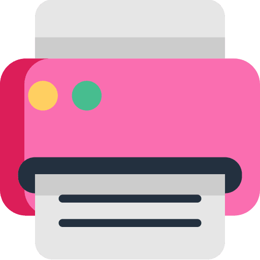 Printer technology art and design computer icon