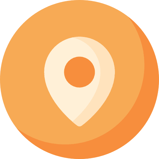 Gps locations destination map location icon