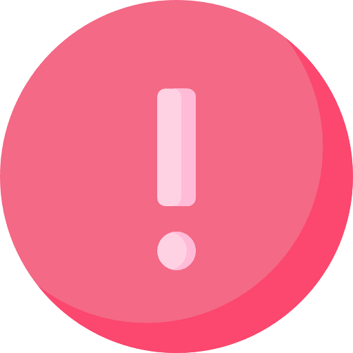 Error warning caution signs icon