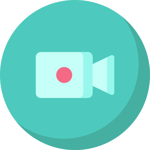 Video message videocall message video icon
