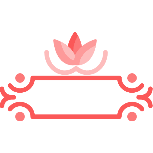 Floral design flower curves floral design flower design icon