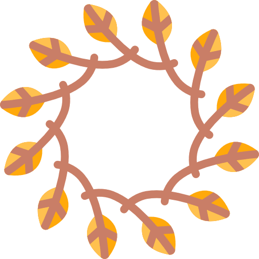 Floral design floral flower curves design icon