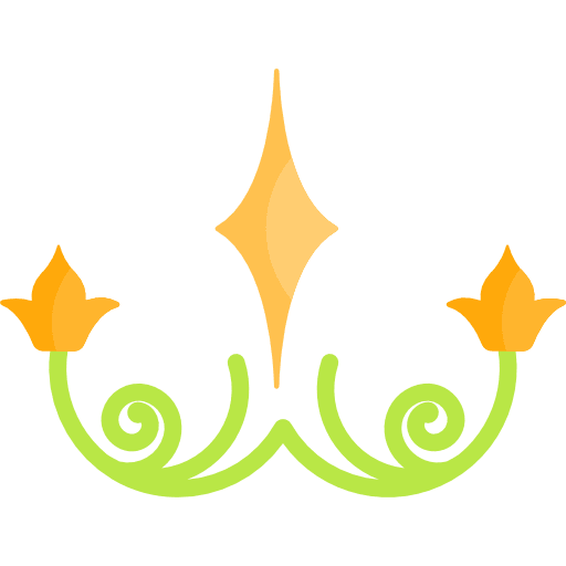 Floral design design flower design flower curves icon