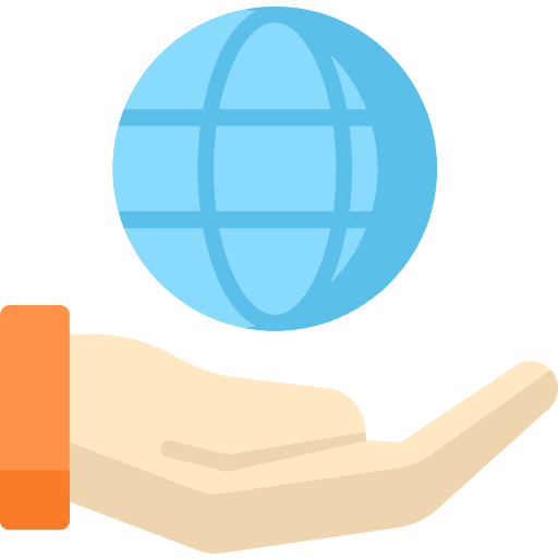 Services data interactive responsability icon