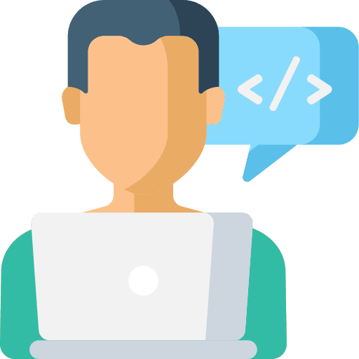 Web development computer seo and web development icon