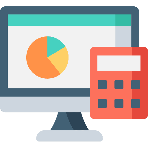 Accounting web business accounting icon