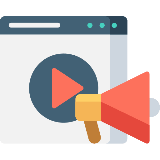 Video web video communications icon
