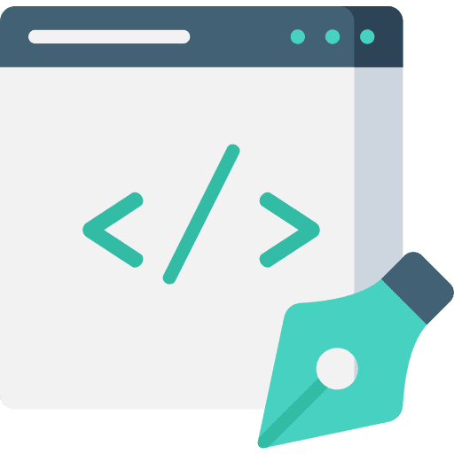 Web design screen technology browser icon