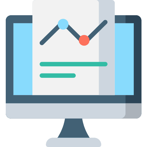 Analytics interface analytics web programming icon