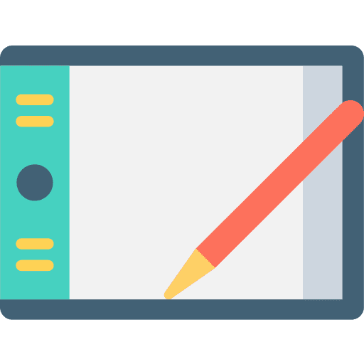 Illustration drawing pen illustration icon