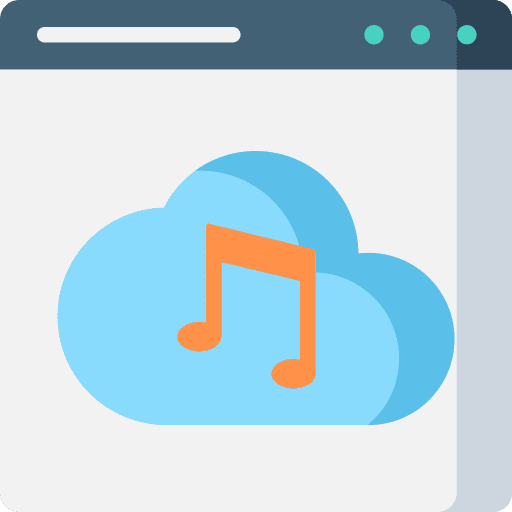 Music quaver seo and web streaming icon