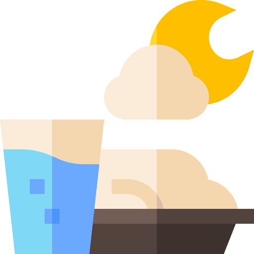 Fasting food and restaurant ramadan meal icon