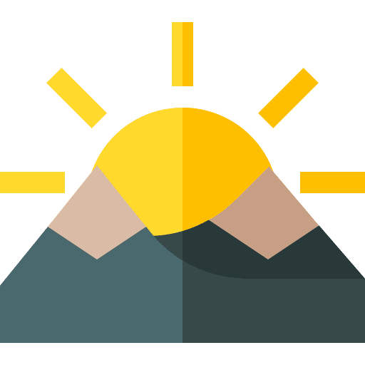 Landscape nature landscape day icon