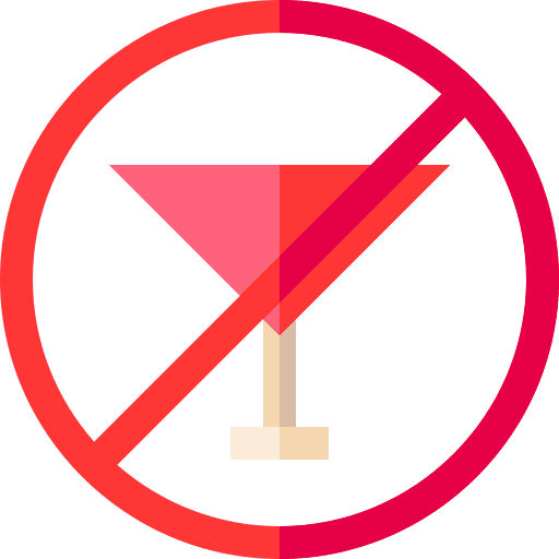 No drinks signaling food no drinks icon