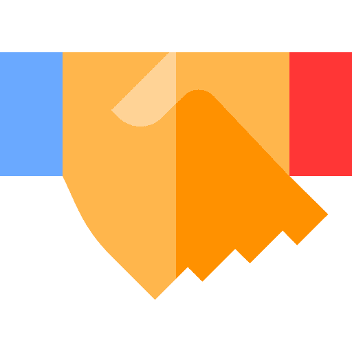 Handshake hands and gestures shake hands agreement icon