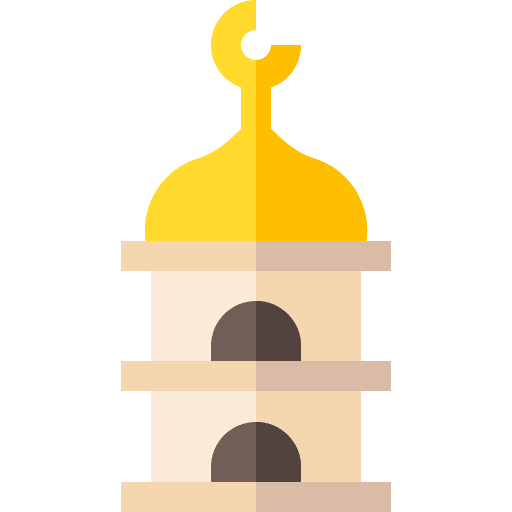 Mosque monuments muslim architecture and city icon