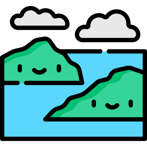 Islands summer islands nature icon