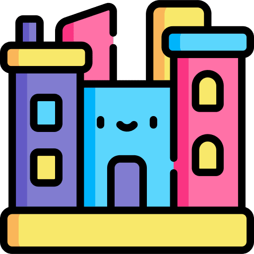 Buildings architecture and city buildings trip icon