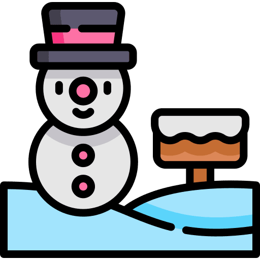Snowman snowman christmas weather icon