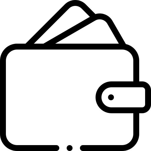 Wallet wallet business and finance money icon