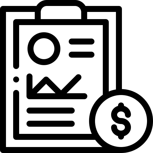 Analytics clipboard file business report icon