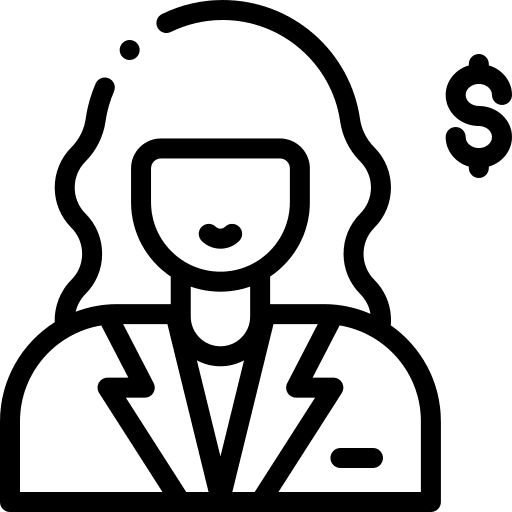 Clerk clerk occupation bank icon