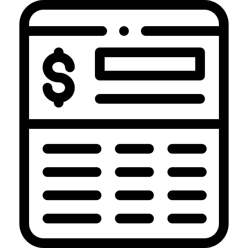 Passbook passbook business and finance bank account icon