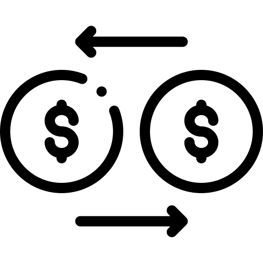 Transfer transfer money business and finance icon