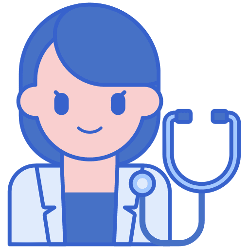 Doctor professions and jobs health care job icon