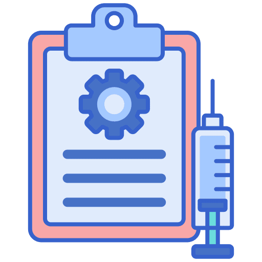Immunization injection immunity vaccines icon
