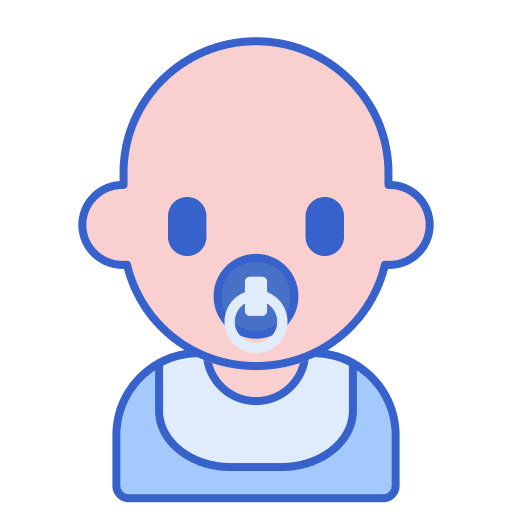 Baby boy boy kid and baby children icon