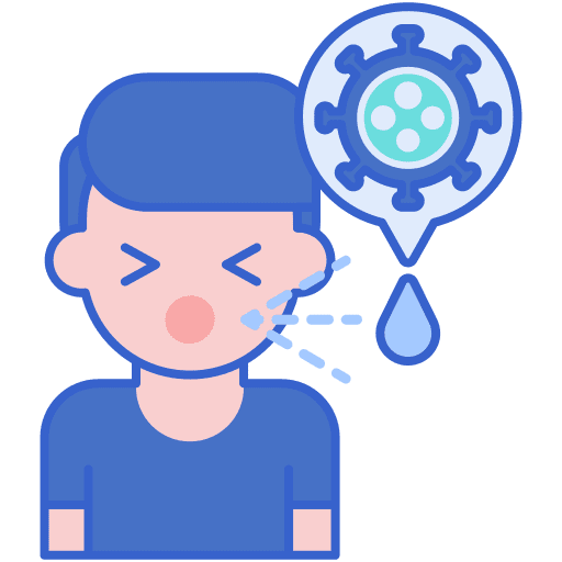 Covid-19 covid vaccination bacteria icon