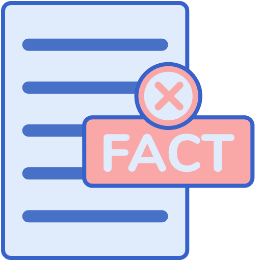 False wrong document archive icon