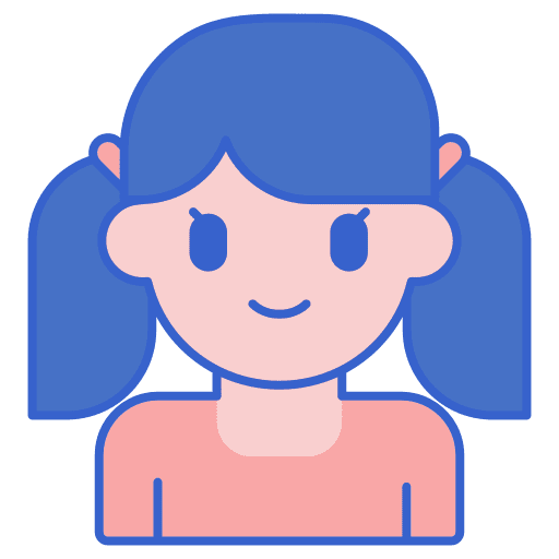 Girl avatar person profile icon