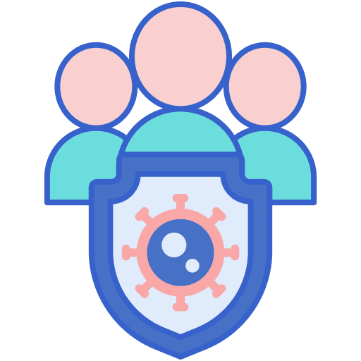 Immunity anatomy healthcare and medical medical icon